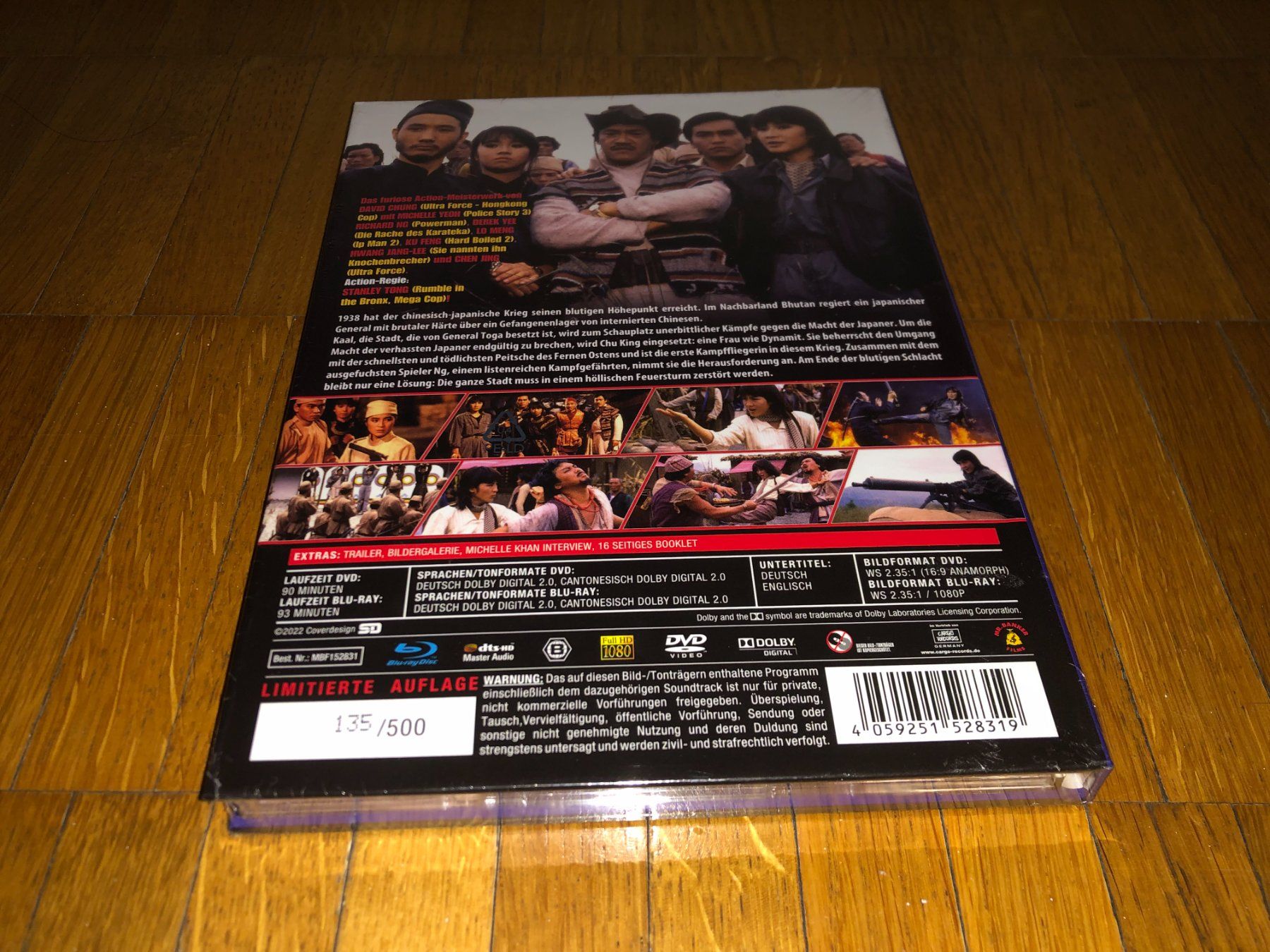 Tutti i DVDs: Magnificent Warriors - Dynamite Fighters - MEDIABOOK-A-UNCUT – Nuovo e nell'imballaggio originale da Basel venduto da havsok 1