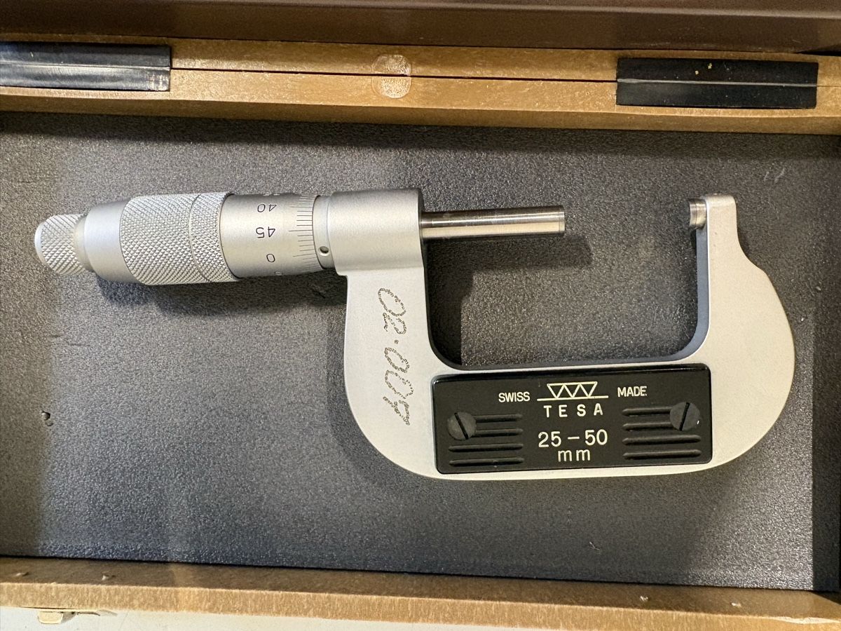 Tesa Misurare: Tesa Mikrometer 25-50 mm – Usato da Richterswil venduto da Martin01016 2