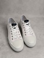 ALLSAINTS Turnschuhe Canvas Weiss Grösse 44 Herren