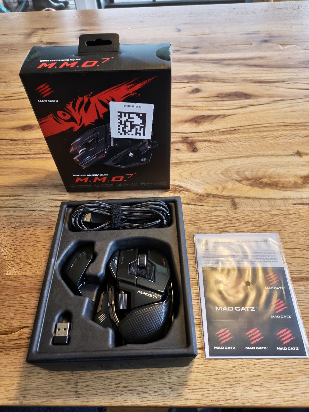 Mouse: Mad Catz M.M.O.7+ Gamingmaus – Nuovo (secondo la descrizione) da Boniswil venduto da Olaf555 1
