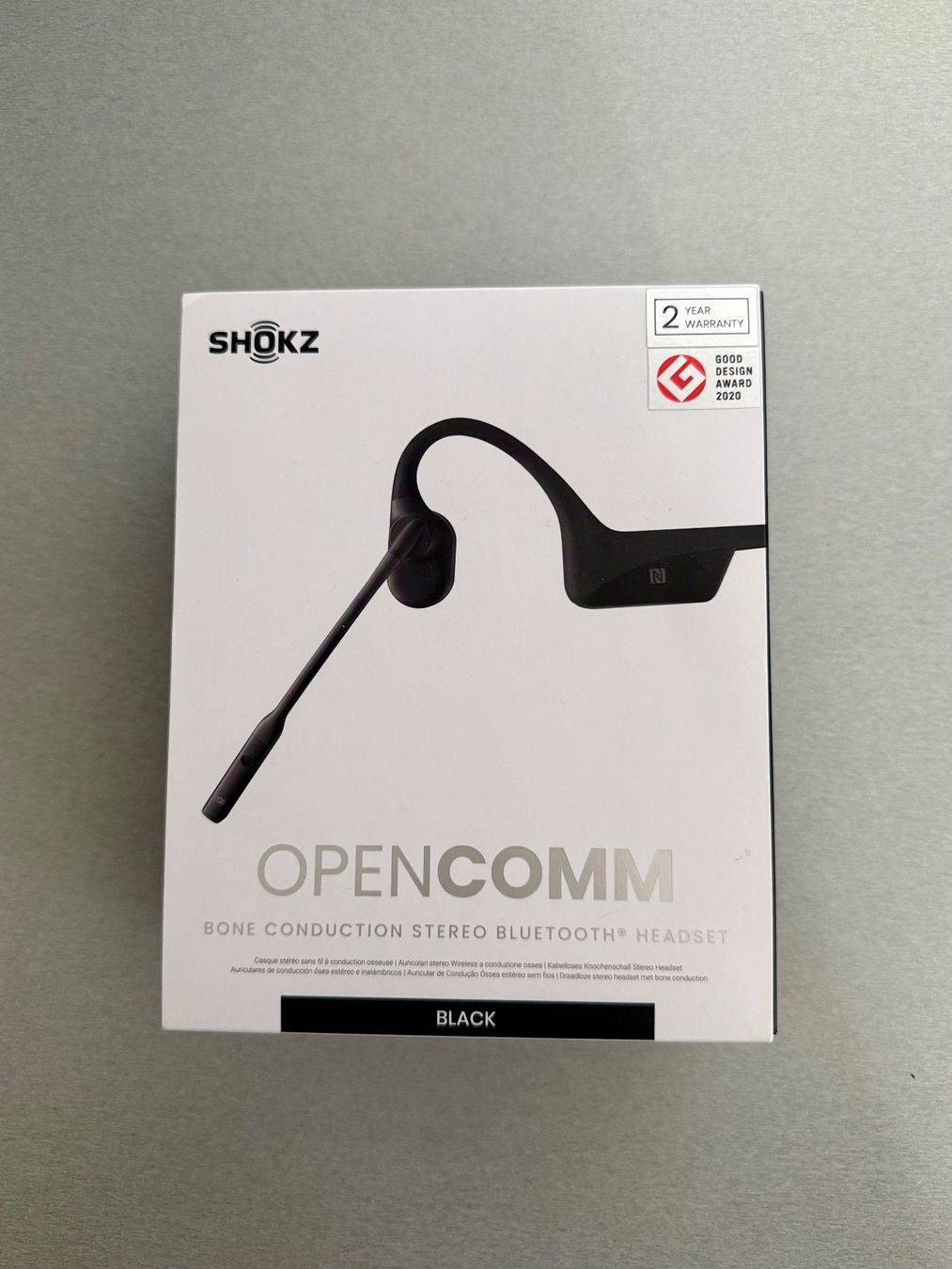 Shokz Cuffie: Shokz OpenComm Bone Conduction Bluetooth Headset – Neu – Nuovo (secondo la descrizione) da Basel venduto da Carlos_Deperu