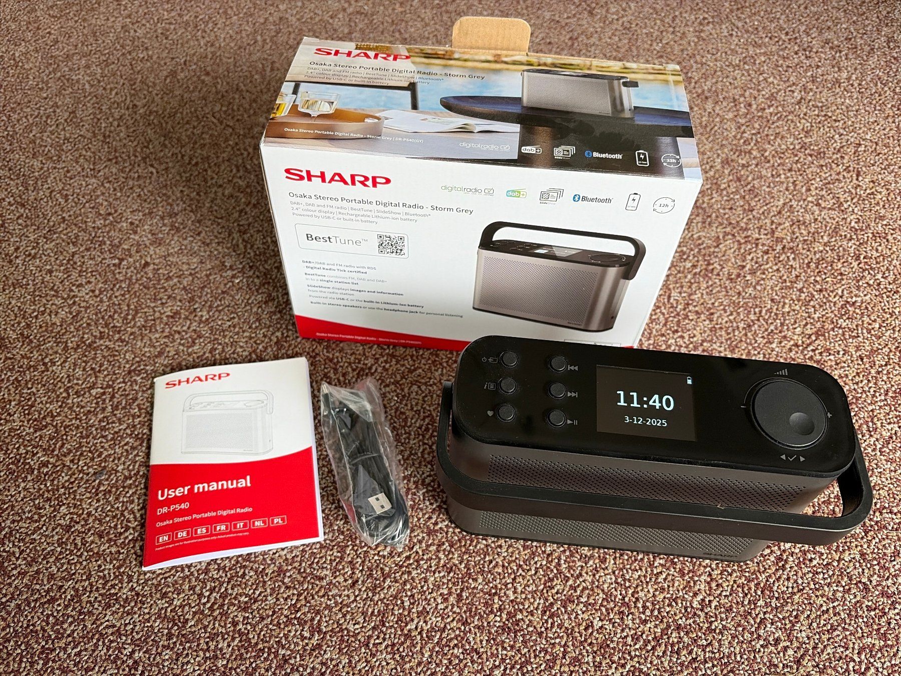 Sharp Radio: DAB-Radio Sharp DR-P540 – Usato da Ebmatingen venduto da Ramses1896