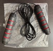 Springseil, schwarz, rot, 3m, 300cm, black, red, jump rope