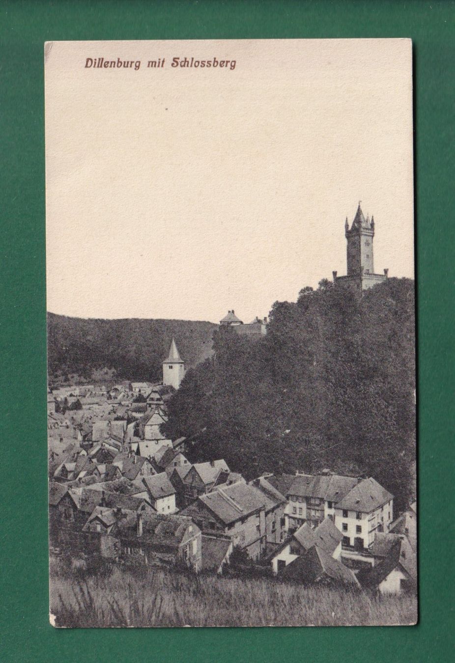 Ansichtskarten: DILLENBURG - Schlossberg - 1907 – Gebraucht aus Pully von nicecards-shop