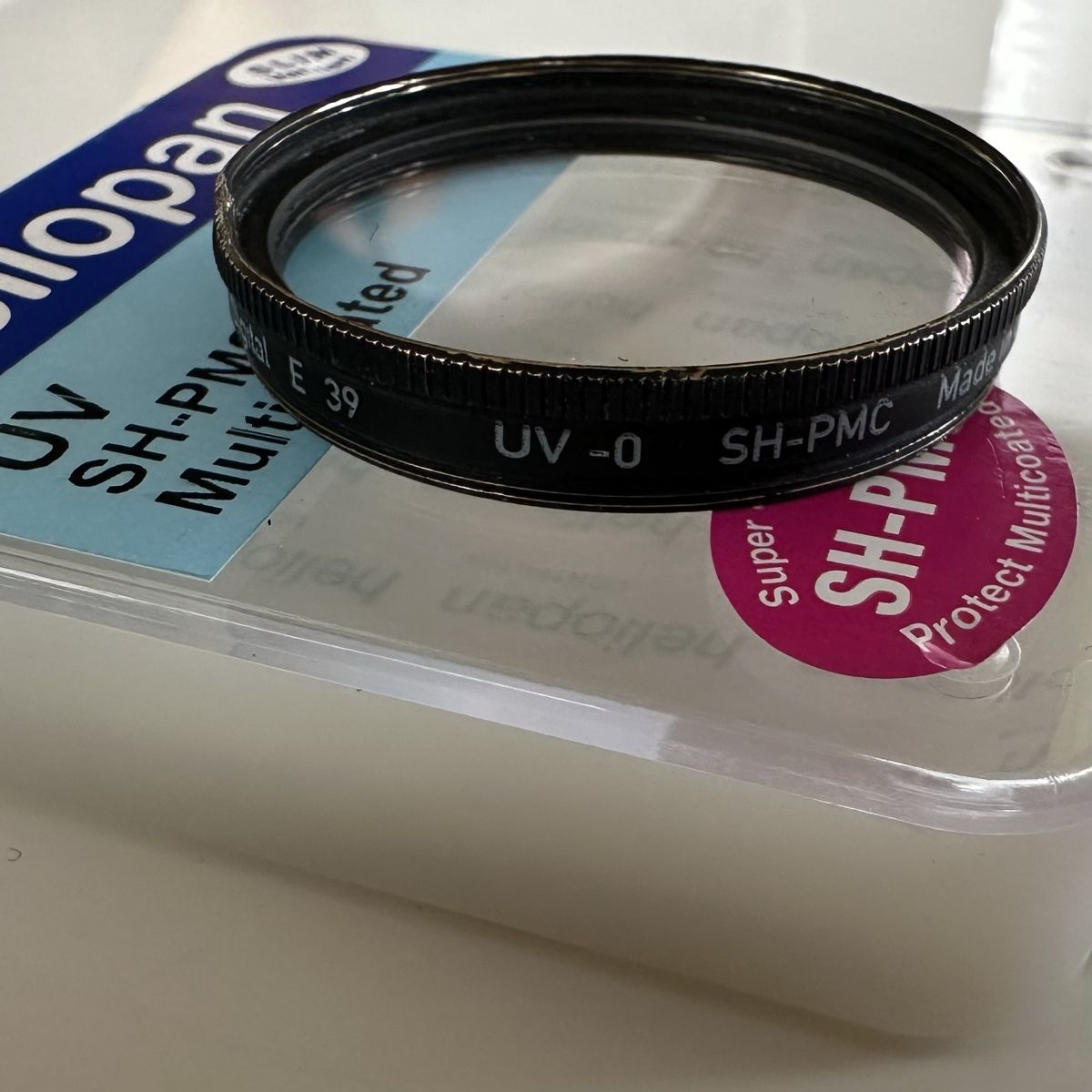 Filtri: UV Filter Heliopan E39, slimline, Messing – Usato da St-Gingolph venduto da Edgar1920 1
