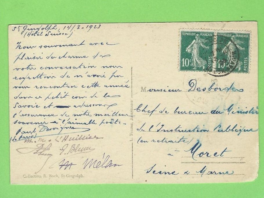 Cartoline postali: St.-Gingolph, Lac Léman – Usato da Zürich venduto da t24_de 1