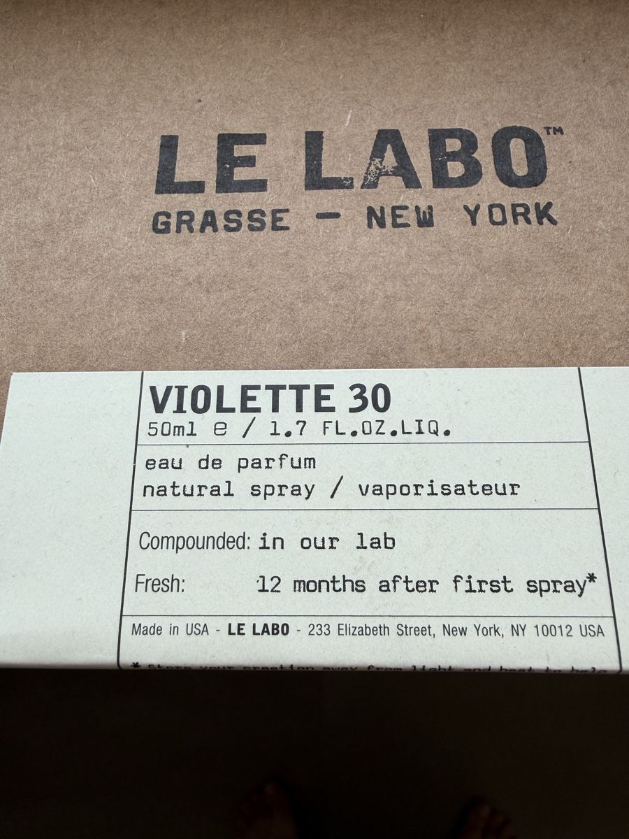 Le Labo Profumi & Eau de Toilette: Le Labo Violette 30 – Usato da Giubiasco venduto da joe_v8ng 1