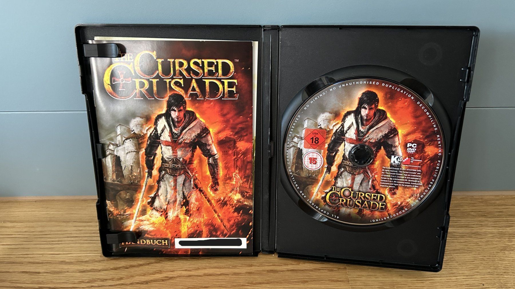 Jeux: The Cursed Crusade PC – D'occasion à Liebefeld par Eaglewings5 1