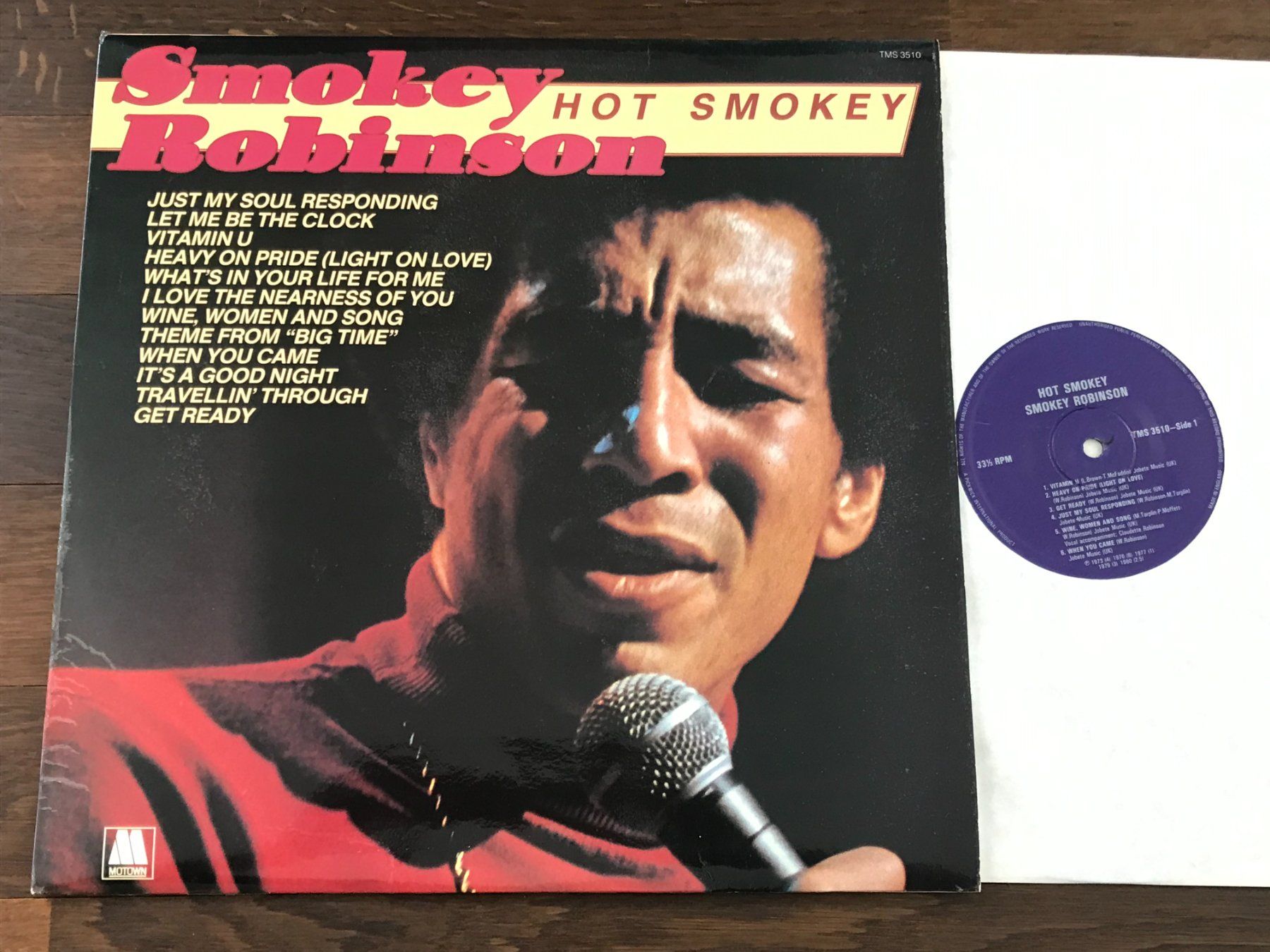 Dischi in vinile: SMOKEY ROBINSON - Hot Smokey – Usato da Buchs AG venduto da Archie