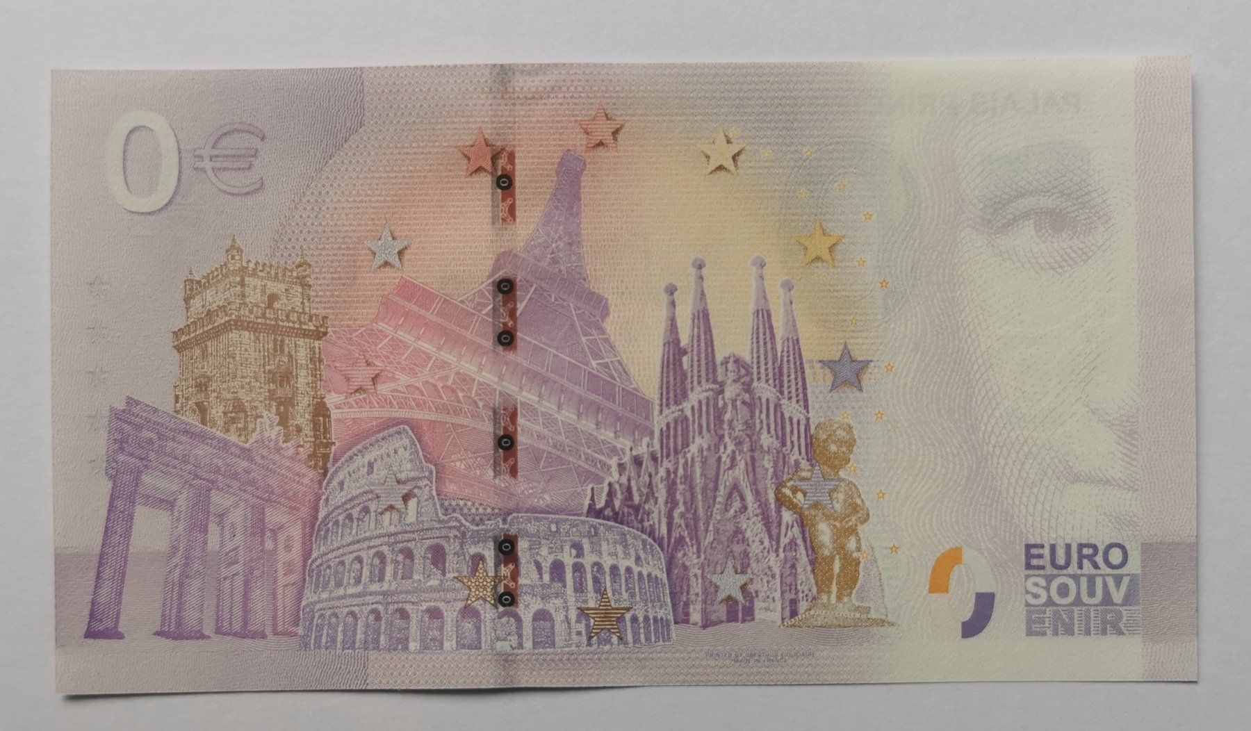 Billets de banque: 0 Euro Schein Monaco – Neuf (Voir description) à Aadorf par Chnorli-Furz 1