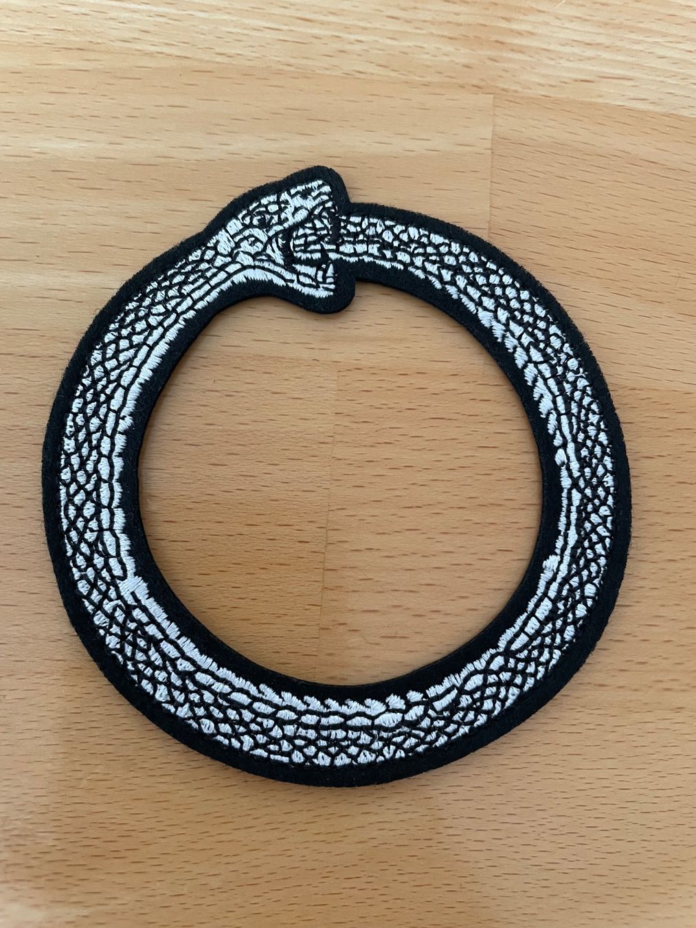 Patches: Ouroboros Patch Sticker Aufnäher – Neu (gemäss Beschreibung) aus Horn von abutre72