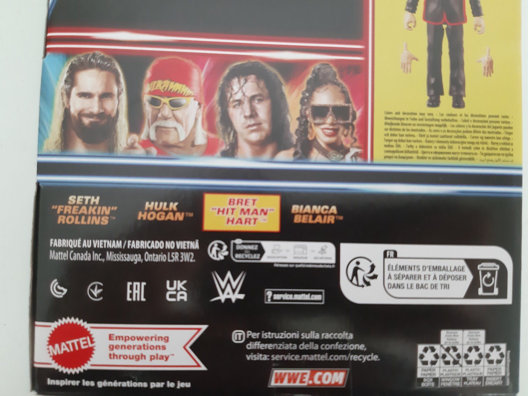 WWE Statuette: WWE Elite Collection Action Figure - Bret "Hitman" Hart – Nuovo e nell'imballaggio originale da Buchs SG venduto da Bray_Law 4
