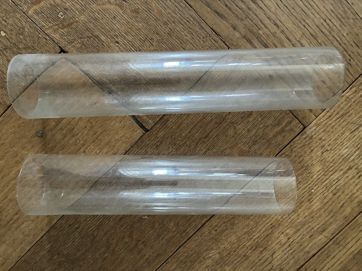 Lampen: Antike Eisenbahn-Wandlampen Messing – Gebraucht aus Riehen von J.-M. 8