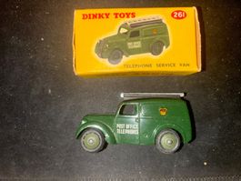 Dinky Toys Telephone Service Van Vert Réf. 261 - OVP
