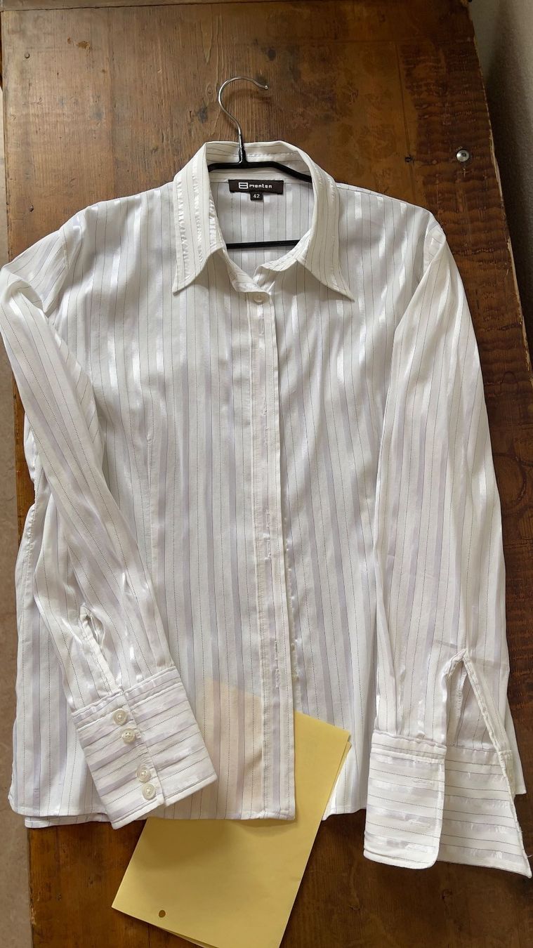 Zara Camicette: MONTON 42 M L/NP45CHF Cotton PA Elastan Bluse – Nuovo (secondo la descrizione) da Kölliken venduto da Prscoo 6
