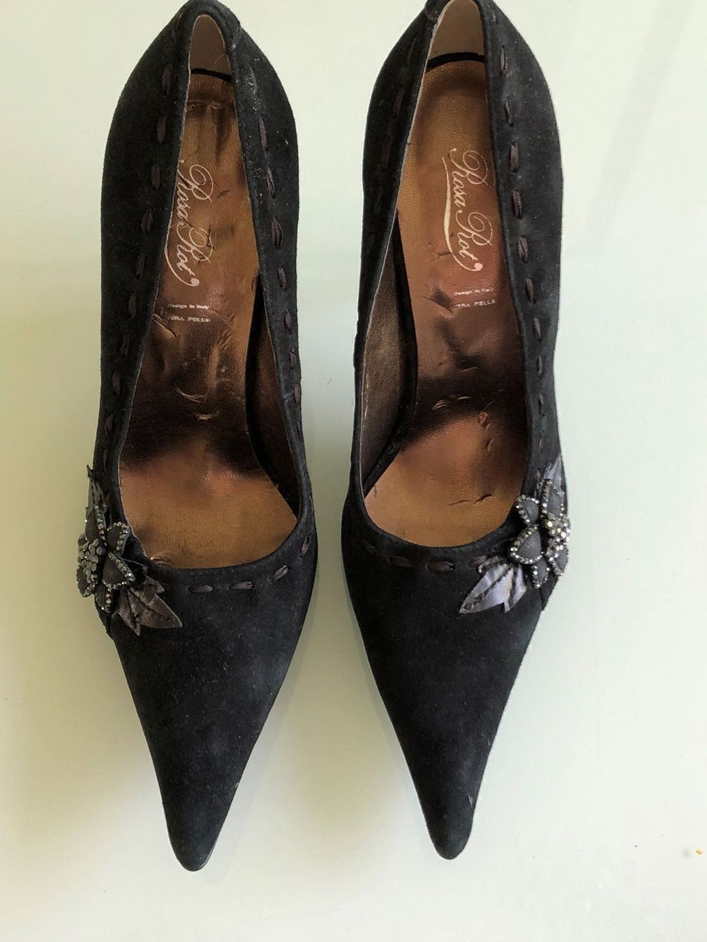 Scarpe da donna: Pumps mit herzige muster – Nuovo (secondo la descrizione) da Adliswil venduto da Jessik0