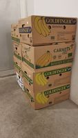 7 Bananenschachteln Umzugskarton