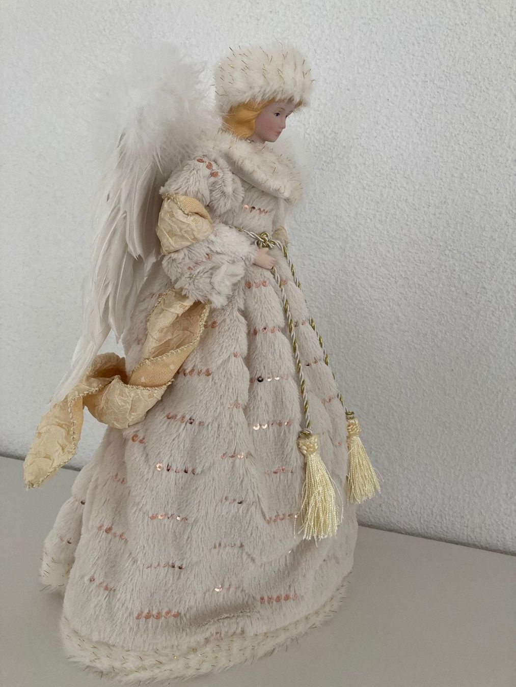Tutte le decorazioni: Engel Weihnachtsengel hellbeige Kunstp. – Nuovo (secondo la descrizione) da Glattpark (Opfikon) venduto da Pangie 3