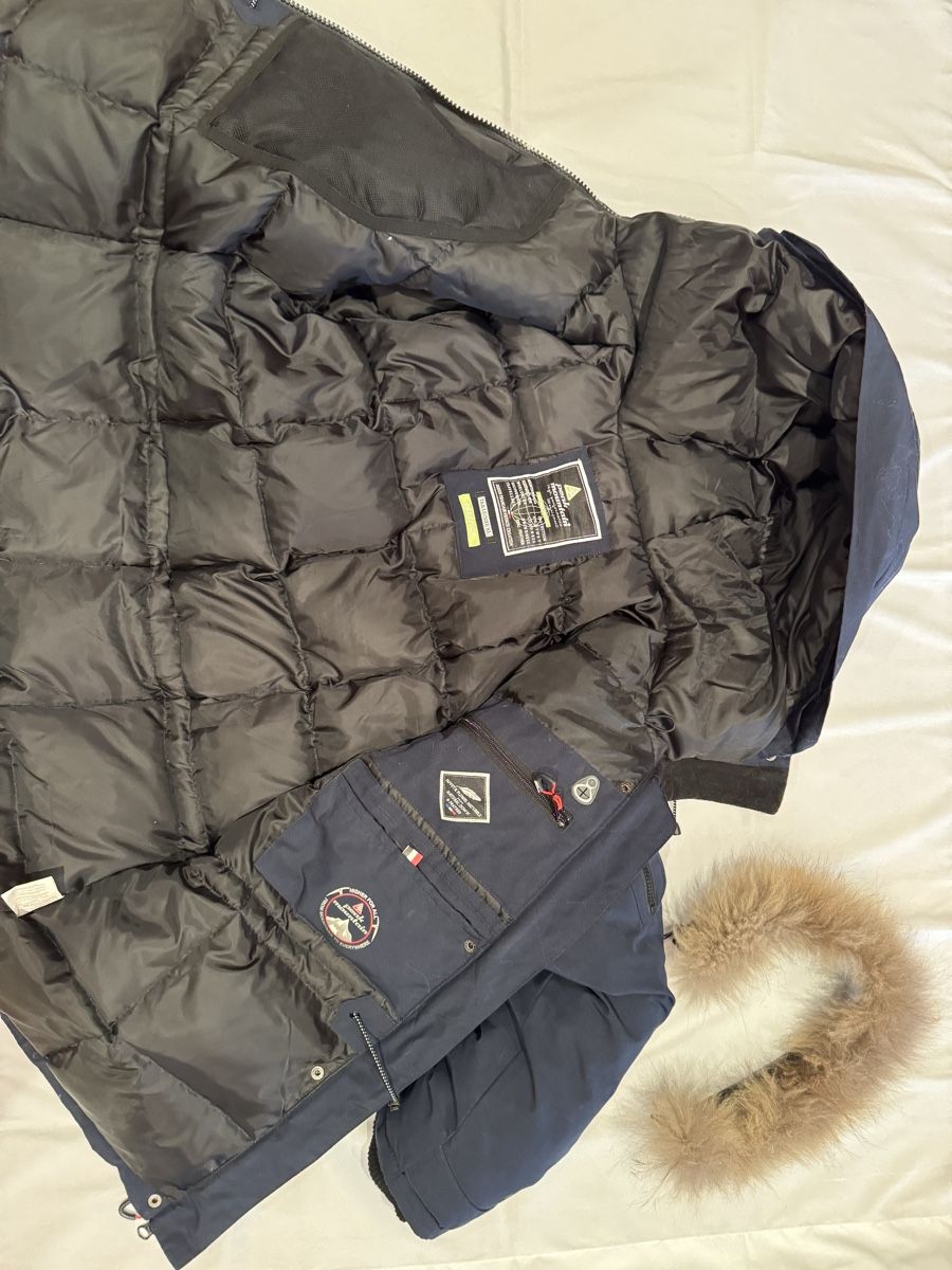Giacche: Peak mountain veste / parka bleu marine – Nuovo (secondo la descrizione) da féchy venduto da sauciflard53 3