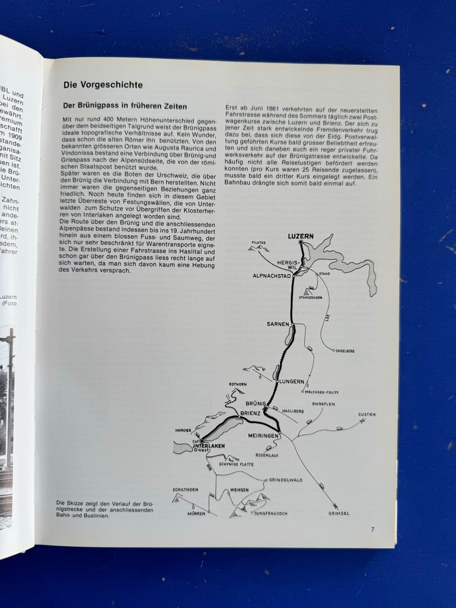 Libri: Die Brünigbahn - SBB auf schmaler Spur. 1980 – Usato da Adliswil venduto da buch_und_kunst 2