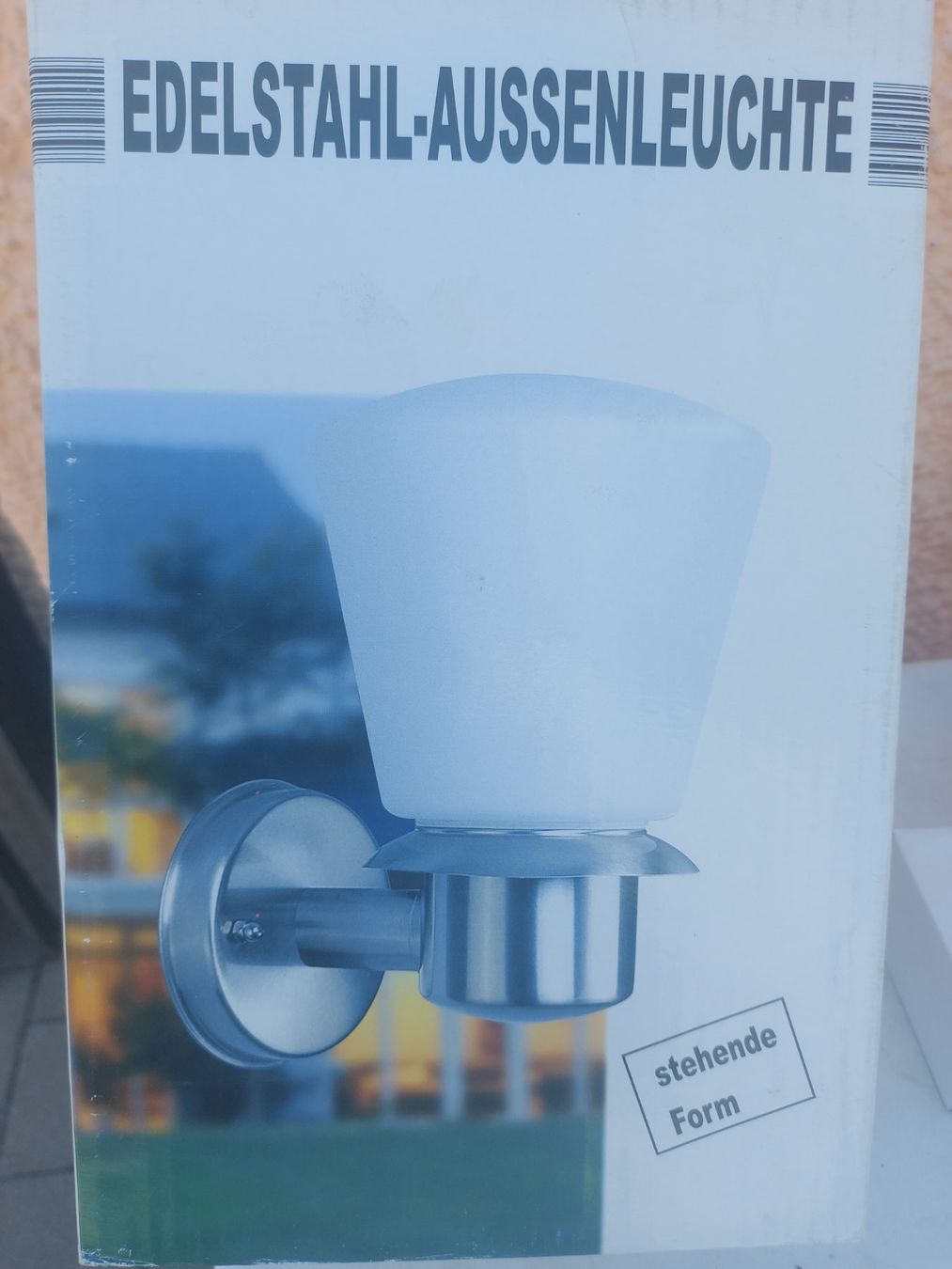 Lampade: Eldelstahl Aussen Leuchte Stehende Form – Nuovo e nell'imballaggio originale da Rheinau venduto da profitronic.shop 4
