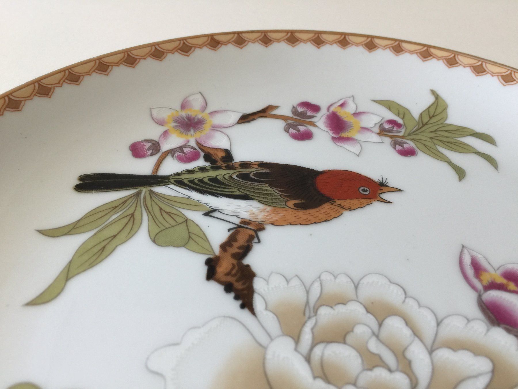 Teller: CHINESE GARDEN ORIGINAL DESIGN Assiette / Teller – Gebraucht aus Cossonay-Ville von Les_1001_perles 3
