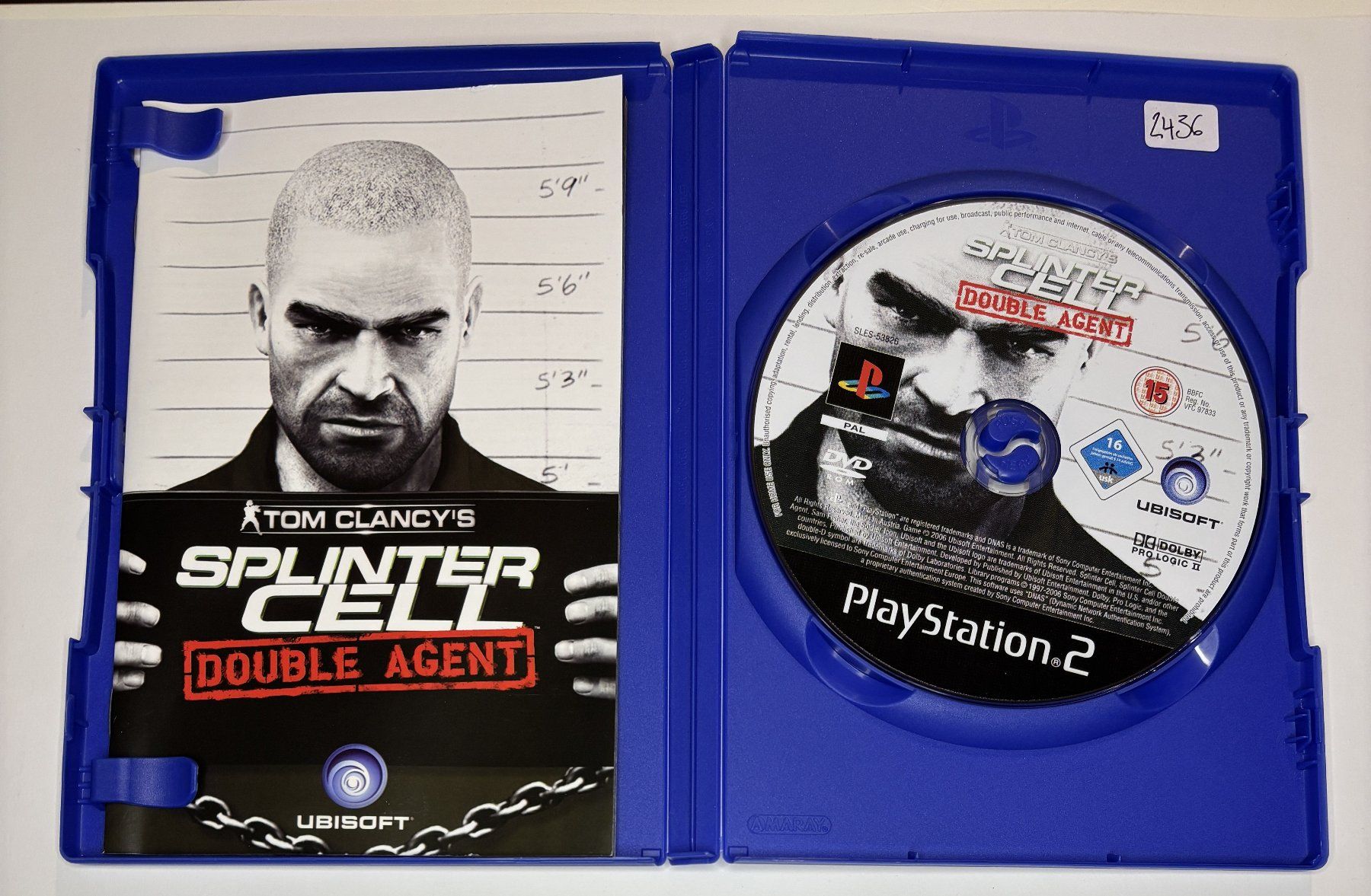 Giochi: PS2 - Tom Clancy's Splinter Cell: Double Agent – Usato da Allschwil venduto da Bullach 1