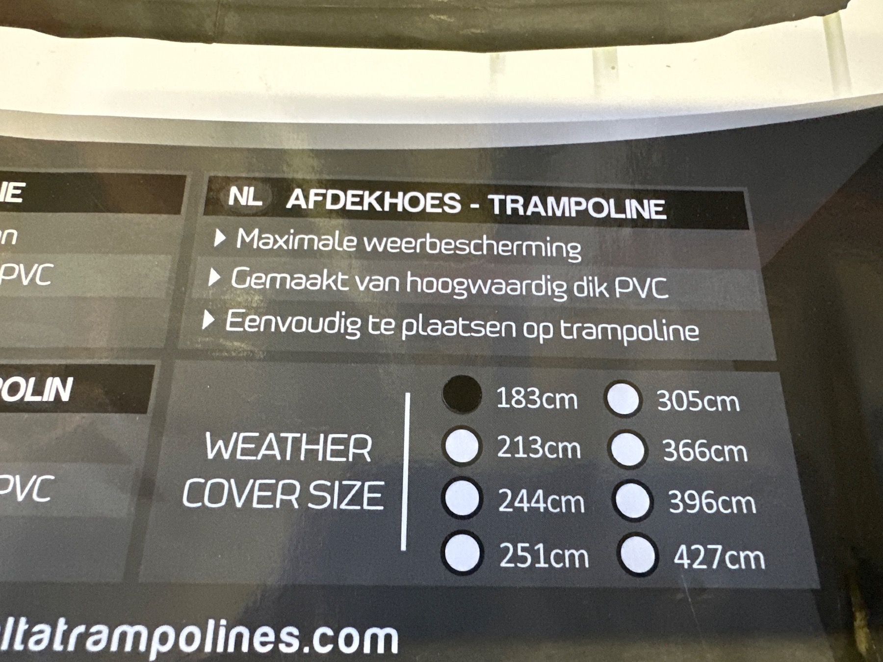Salta Trampolini: Salta Trampolin Abdeckung 183cm – Nuovo (secondo la descrizione) da Necker venduto da liq24 4