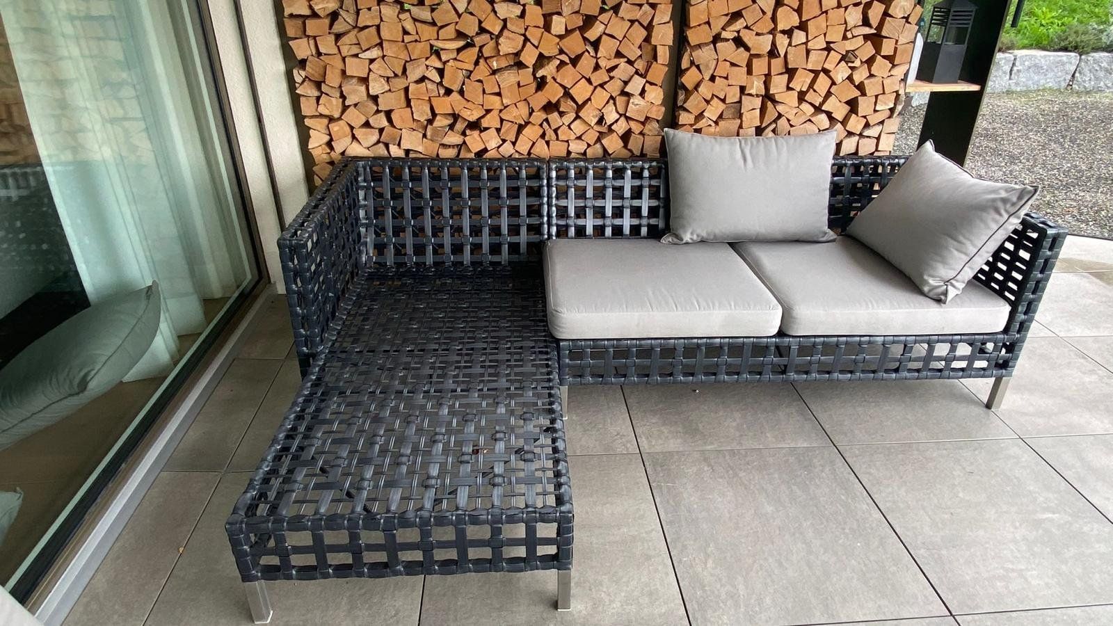 Divani: Cane-Line Gartenlounge / Balkonlounge – Usato da Meisterschwanden venduto da Otto753 1