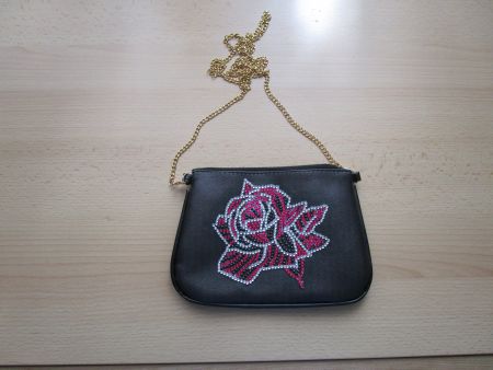 Tasche mit Rose