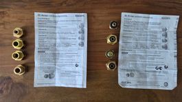 Gasflaschen Adapter - Camping - Euro Set D + Euro Füllset D