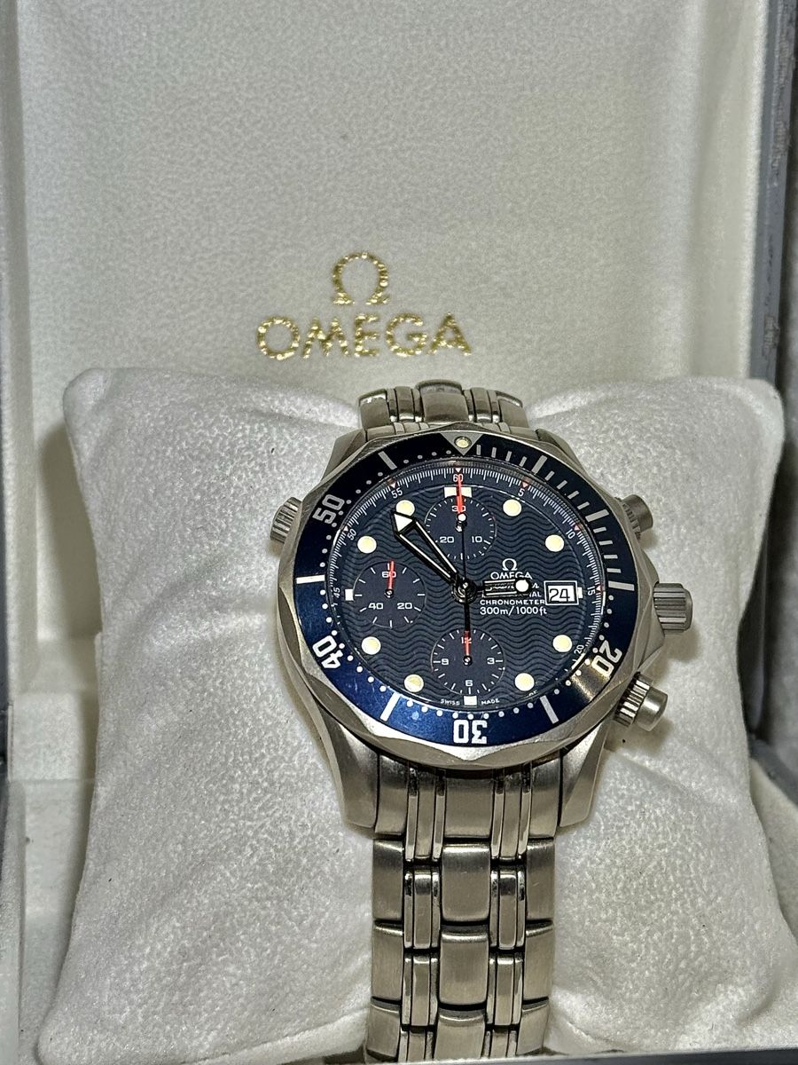 Omega Uhren: Omega Seamaster Professional Chronograph 1993 – Gebraucht aus Basel von RoyalPerformance 1