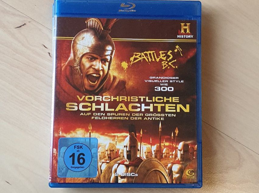 Alle DVDs: Blueray Dok Vorchristliche Schlachten – Gebraucht aus Altdorf UR von Xaeon