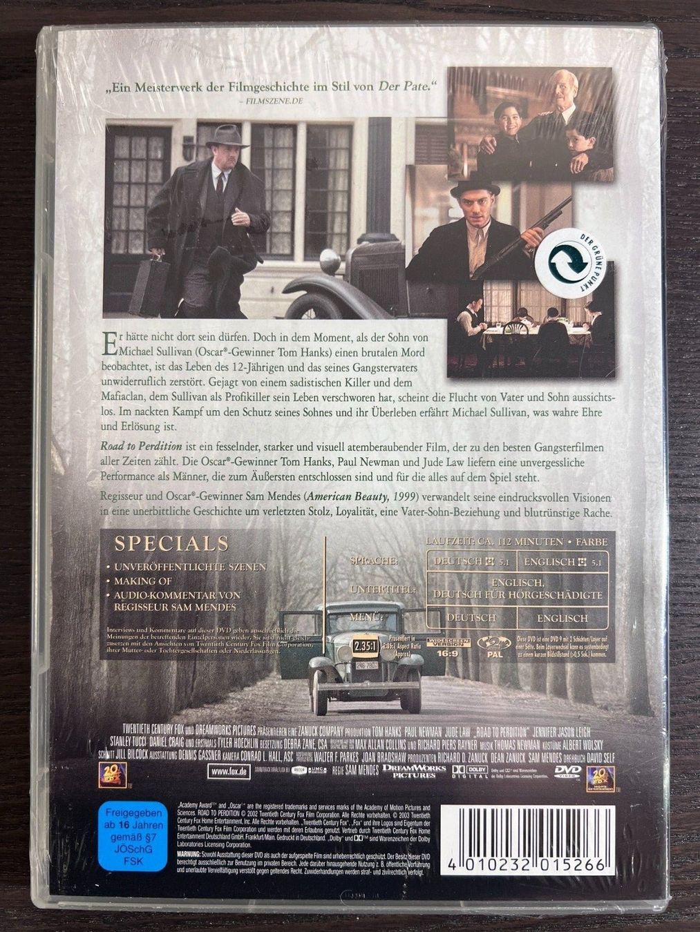 Alle DVDs: Road to Perdition – Neu und originalverpackt aus Zürich von FilmFreunde 1