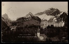 AK Caux, Grand-Hôtel, Dent de Jaman et Rochers de Naye