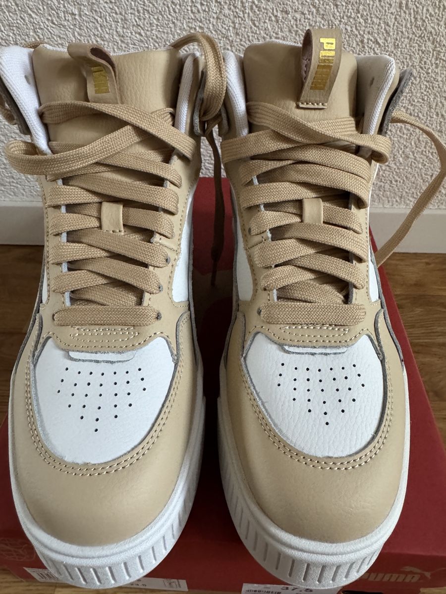Puma Scarpe da donna: Puma Karmen Rebelle Mid White-Light Sand – Nuovo e nell'imballaggio originale da Oberegg venduto da bro_r9z6 3