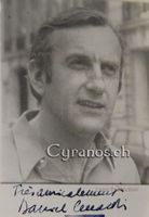 Daniel Ceccaldi (1927-2003) Schauspieler - Autogramm
