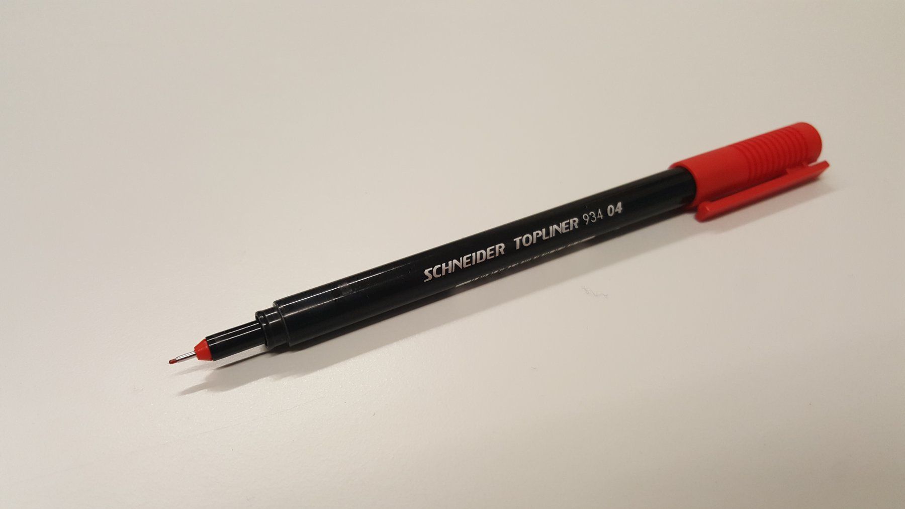 Schneider Penna & Evidenziatori: Feinschreiber Schneider Topliner 934 rot 0.4mm – Nuovo (secondo la descrizione) da Luzern venduto da orl_fdy8 1