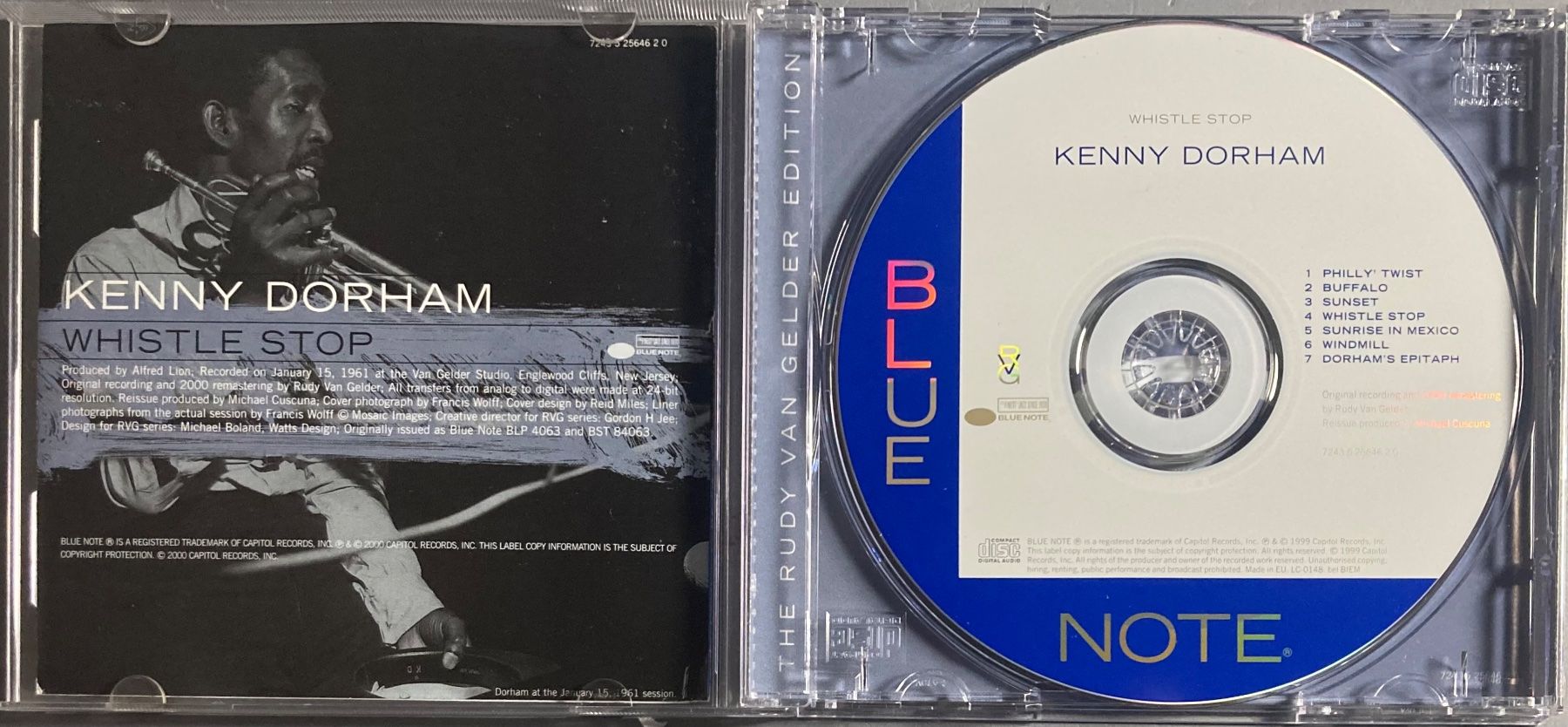 CDs: KENNY DORHAM - WHISTLE STOP – Gebraucht aus Poliez-Pittet von Newtown-Records 2