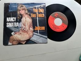 NANCY SINATRA tolle Single You only live twice JAMES BOND