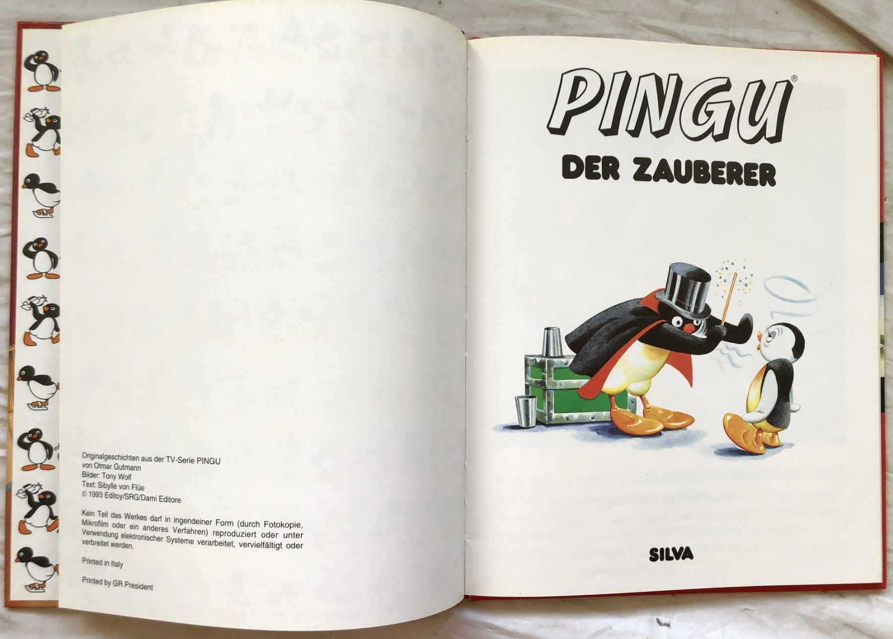 Fumetti: PINGU DER ZAUBERER - Silva Verlag – Usato da Schaffhausen venduto da durruti 2