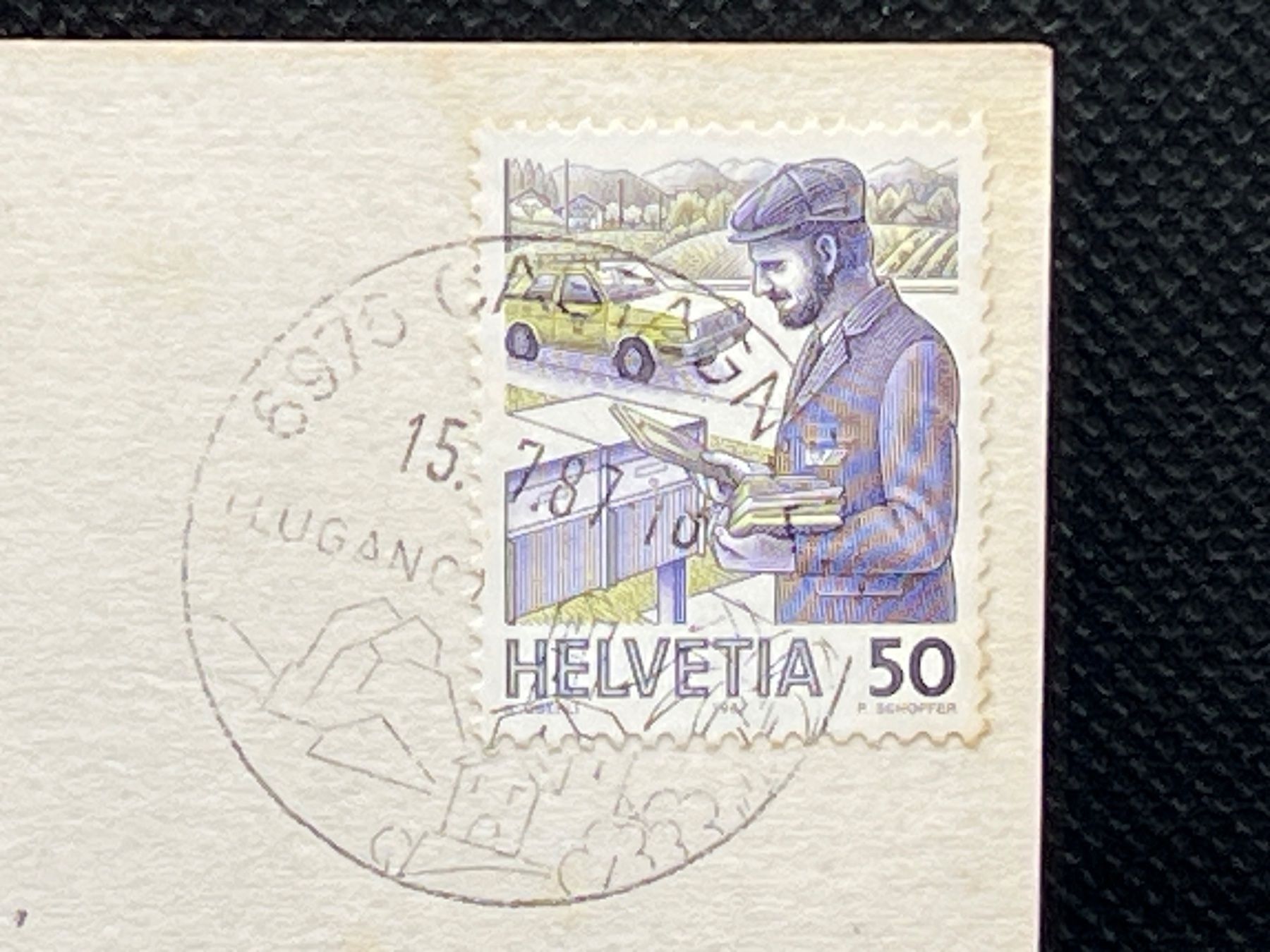 Cartoline postali: Porlezza - Lago di Lugano – Usato da Widnau venduto da Brusi9 1