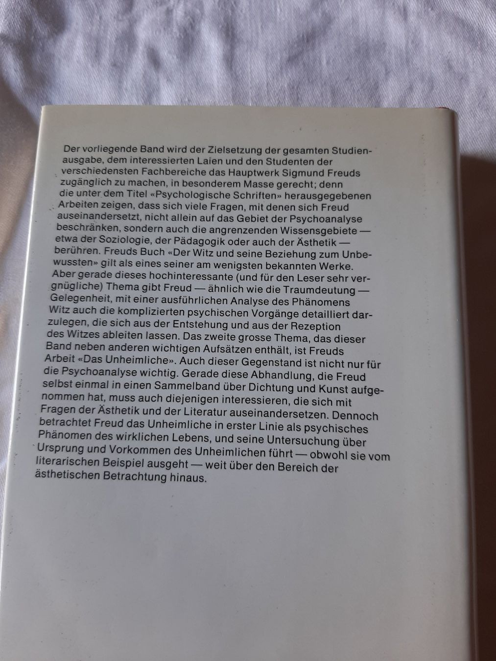 Libri: Sigmund Freud, Studienausgabe, Band 4 – Nuovo (secondo la descrizione) da Basel venduto da kouki51 1