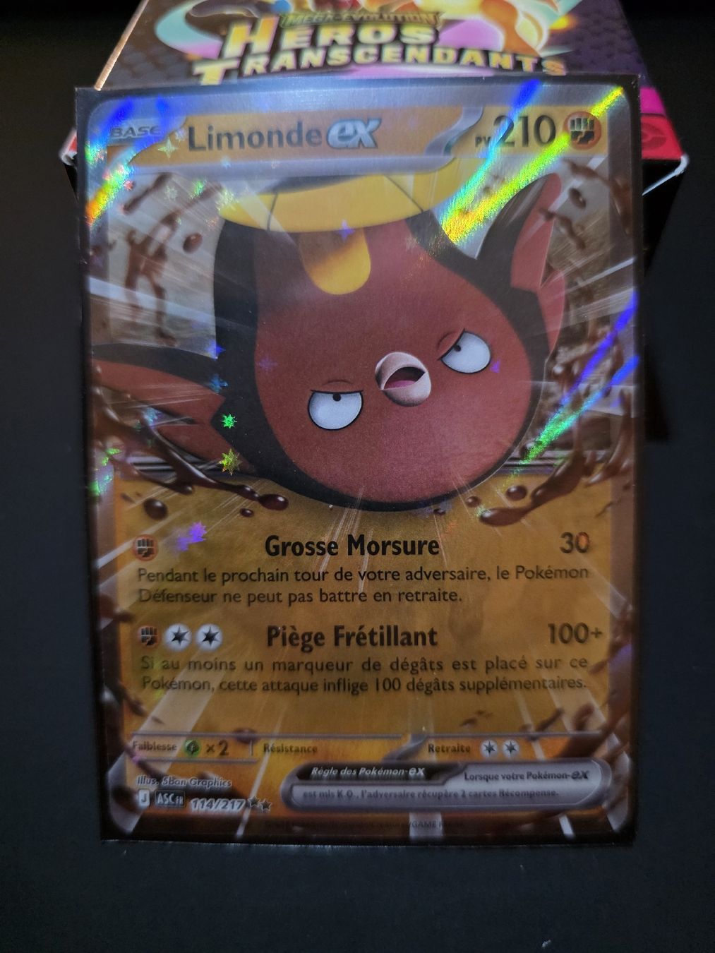 Pokémon Carte collezionabili: Limonde ex Asc 114 – Nuovo (secondo la descrizione) da Le Lignon venduto da Nathium