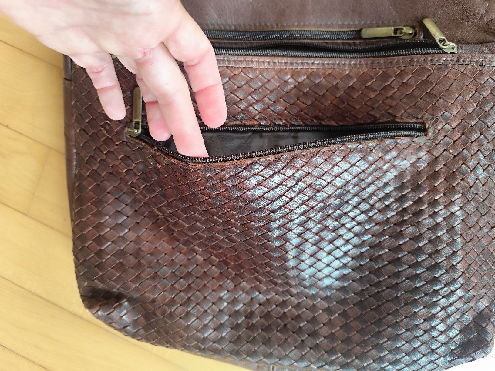 Zaini: Echter Leder Rucksack Braun, Vintage – Usato da Zürich venduto da Claudia_Zueri 7