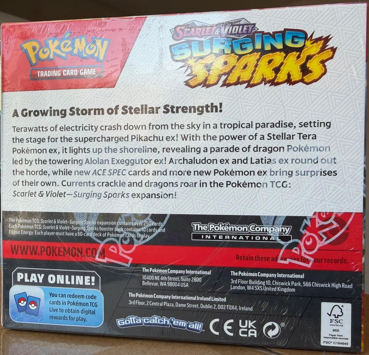 Pokémon Carte collezionabili: Pokémon - Surging Sparks SV08 - Booster Box – Nuovo e nell'imballaggio originale da Arnegg venduto da Borgimanio 2