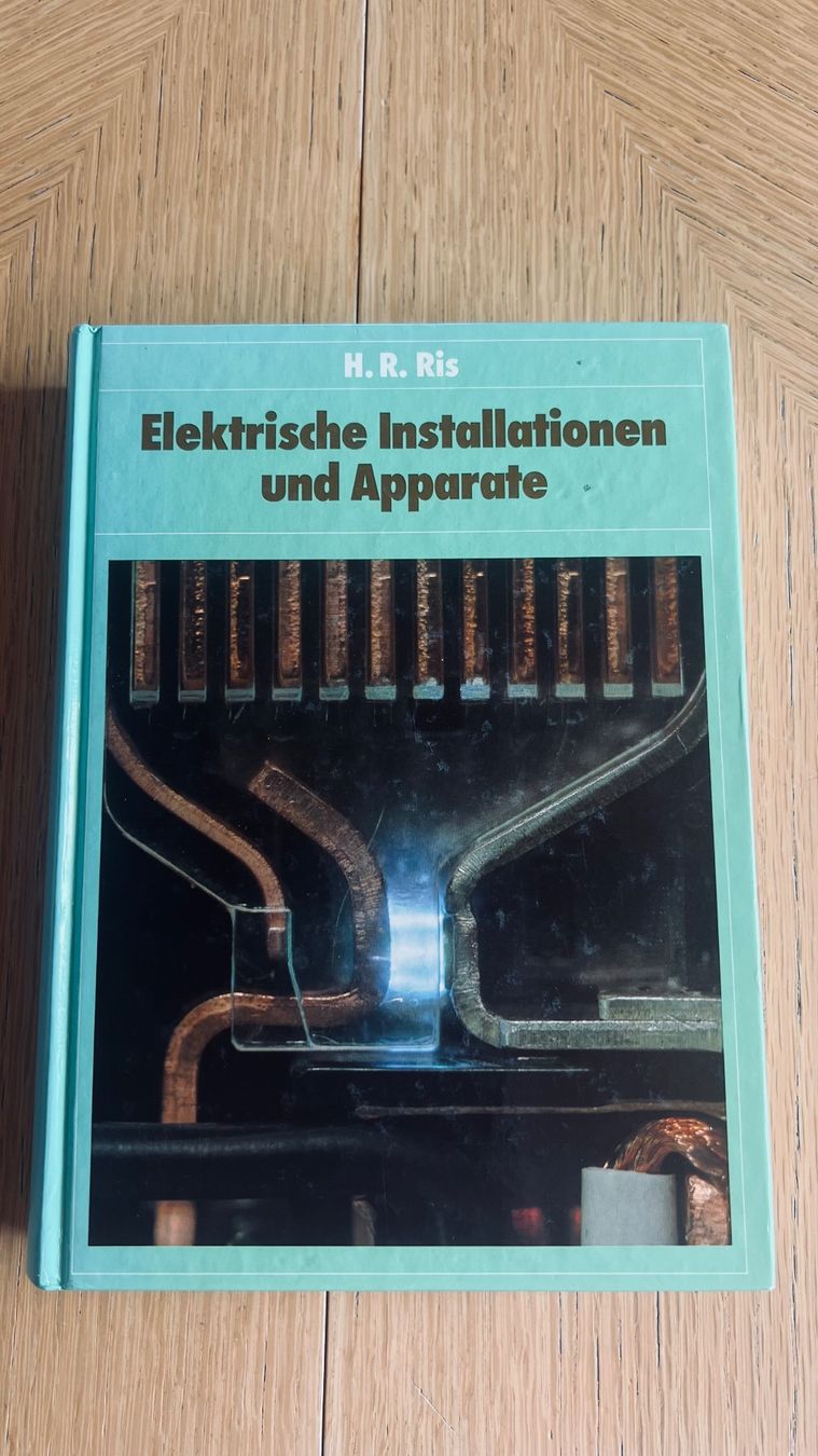 Bücher: H.R. Ris - Elektrische Installationen und Apparate 1987 – Gebraucht aus Schübelbach von Dolly990_2