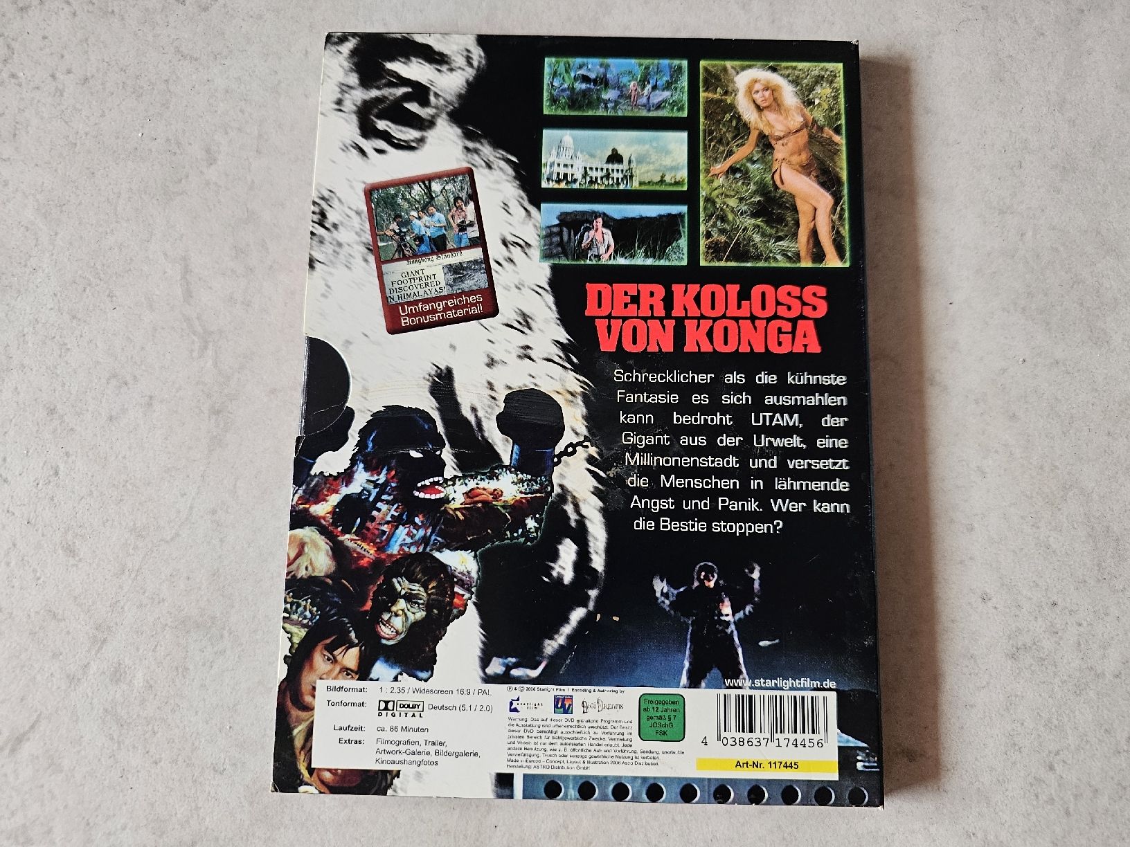 Tous les DVDs: Der Koloss von Konga – D'occasion à Schneisingen par backstore24 1
