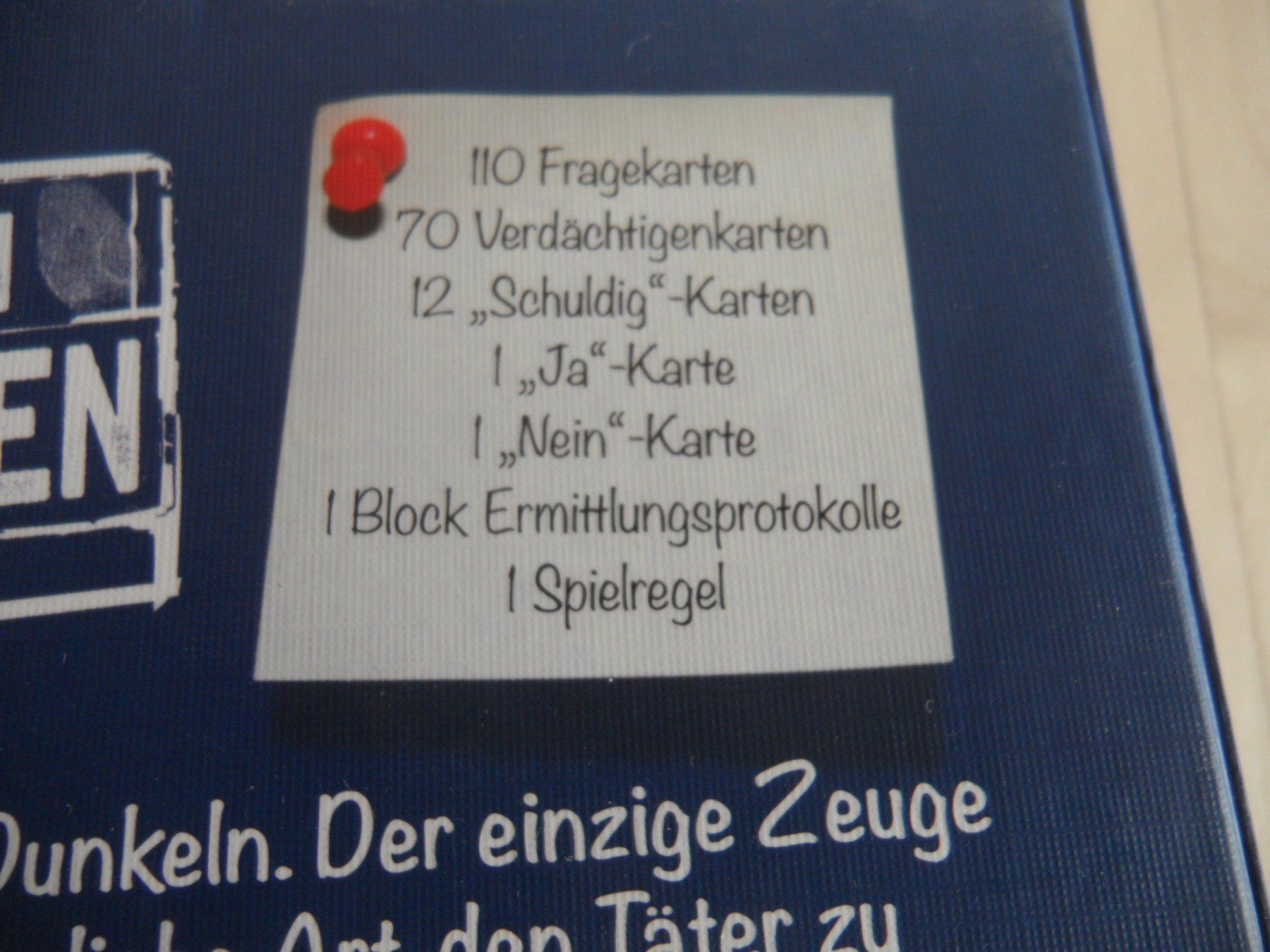 Giochi: Die unüblichen Verdächtigen - Cranio Asmodee - neuwertig – Usato da Bern venduto da Ono99 7
