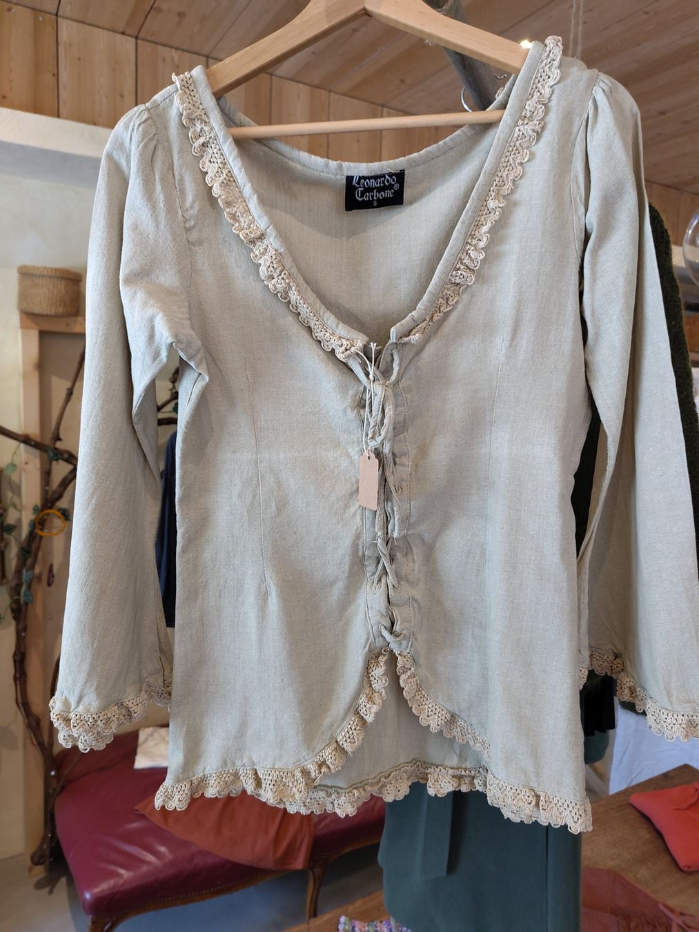 Blusen: Leonardo Carbone bluse Baumwolle S – Neu (gemäss Beschreibung) aus Losone von ell_nora89